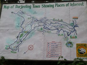 Darjeeling map