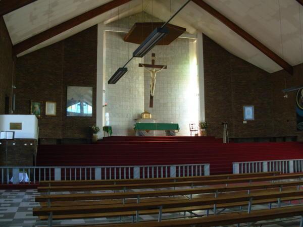 inside Regina Mundi church