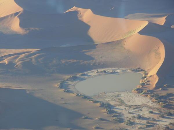 Sossusvlei from the air
