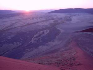 sunrise from Dune 45