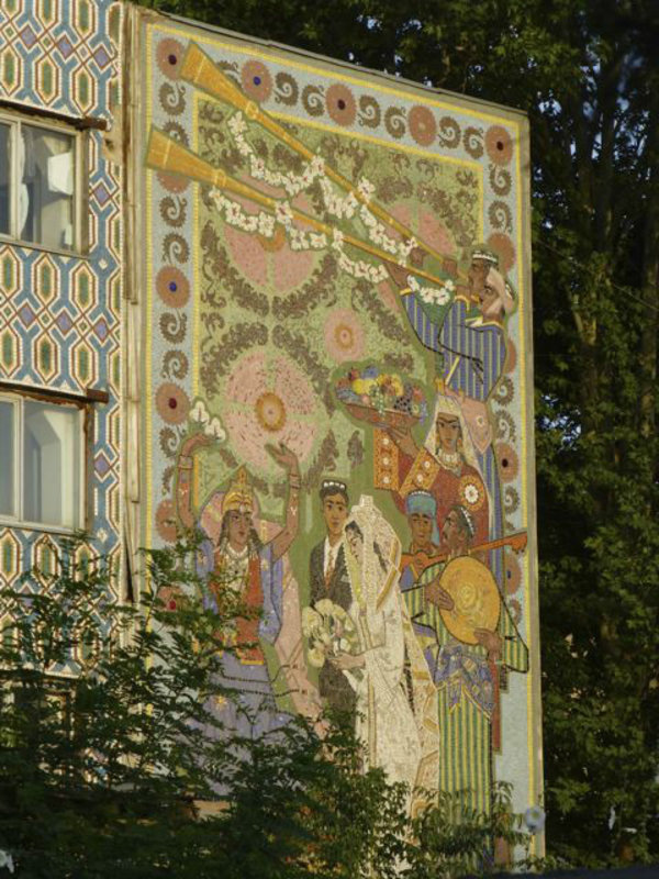 Dushanbe mural