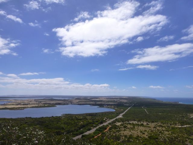 view from Prospect Hill, Kangaroo Island