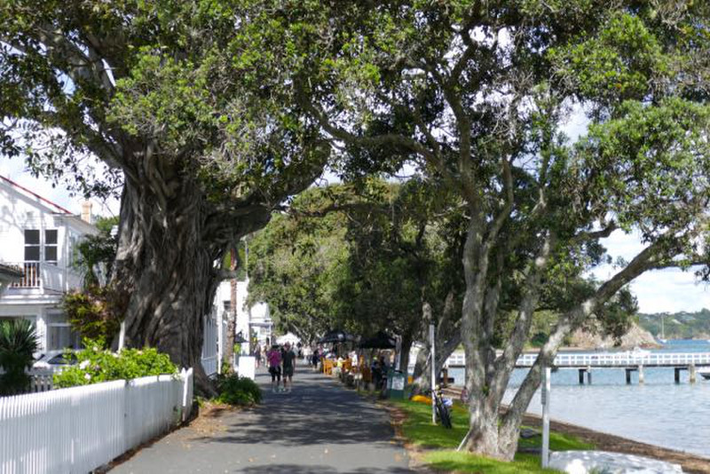 historic Russell waterfront, the Bay of Islands