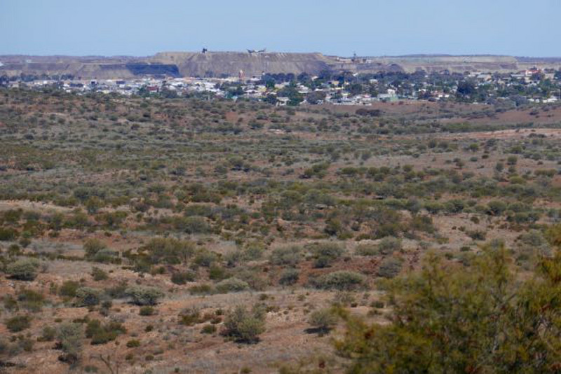 Broken Hill from the Living Desert Sculpture Park