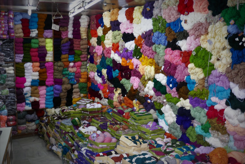 one heck of a lot of yarn...