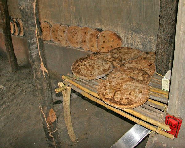 Large, Round Bread for Elephant Food