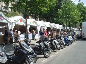 Market Stalls near Saint Germain metro