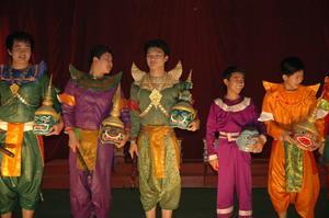 Cultural show in Luang Prabang