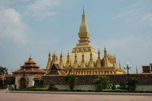 Laos' most sacred temple, Phat That Luang