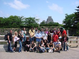 Group Photo at Himeji Castle (2)