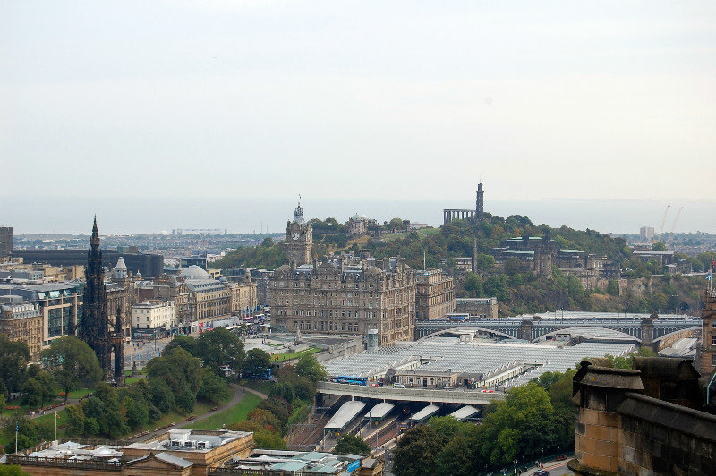 A closer look at Calton Hill and the Scott Monument