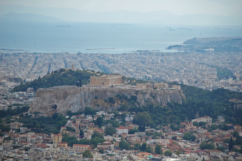 Athens from Lycabetus Hill