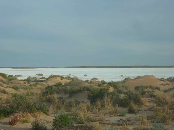 Another one of the many salt lakes