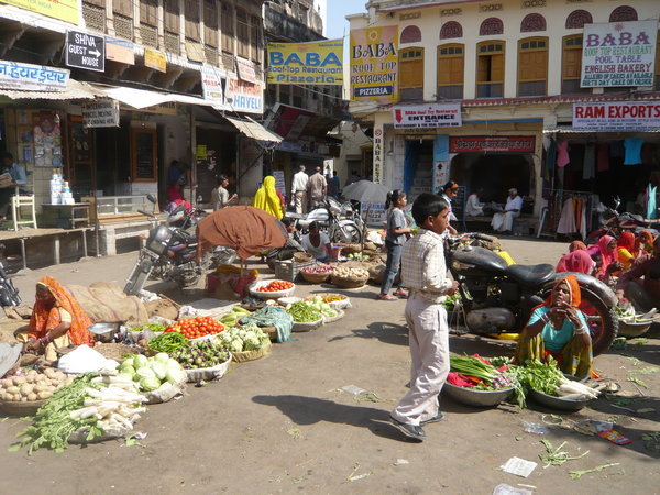 Pushkar's market