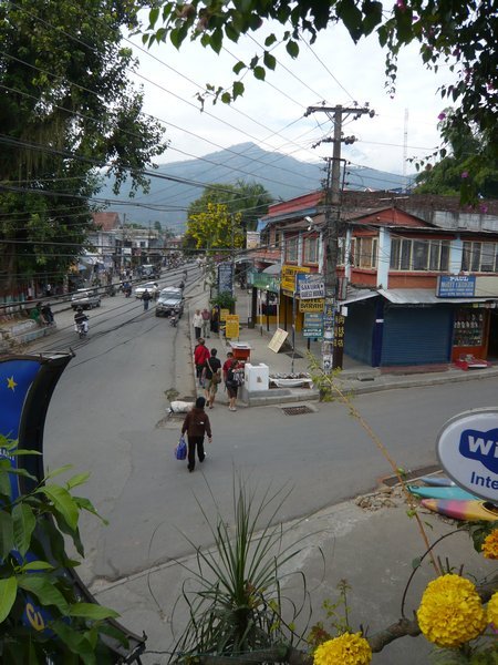 Main Street of Pokhara