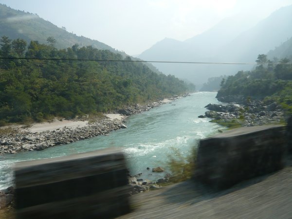View of the River from the Road