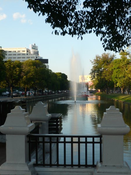 Fountains on the Moat