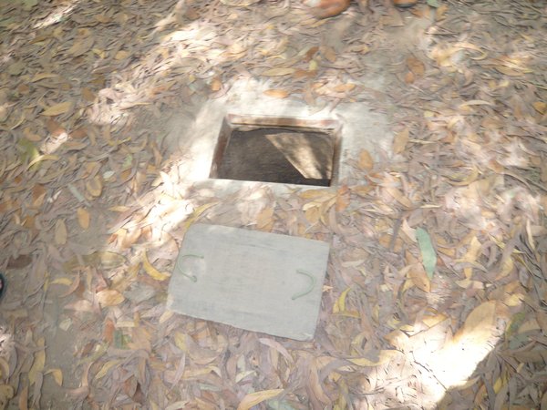 Entrance to the Cu Chi Tunnels