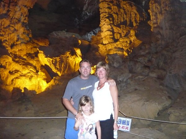 Inside the amazing caves