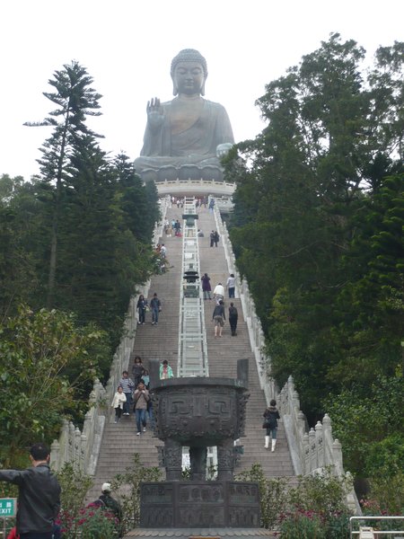 The enormous Buddha
