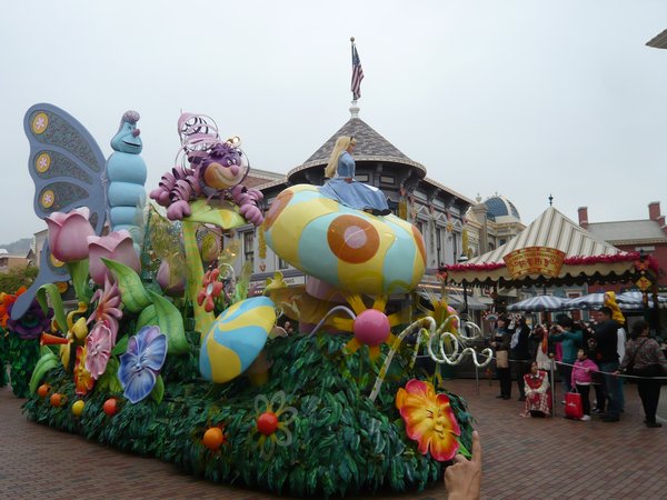 Alice and Wonderland Float