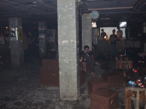 Inside "The Shelter"
