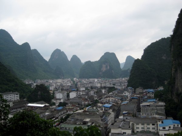 From Pagoda Over Yangshuo