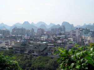 Guilin from Top of Elephant Trunk Hill