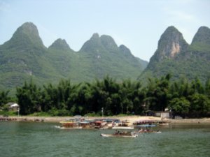 Harbor on the Li River