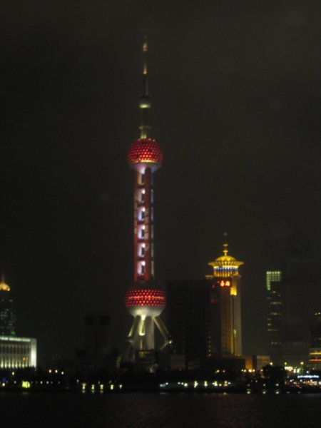 The Pearl Tower at Night