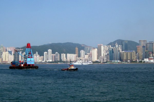 View Across the Bay from Kowloon