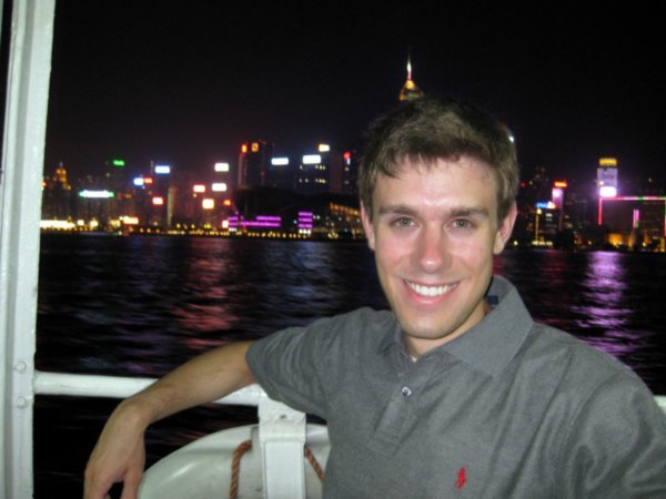 Riding the Star Ferry at Night