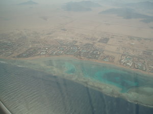 Sharm El Sheik from the air