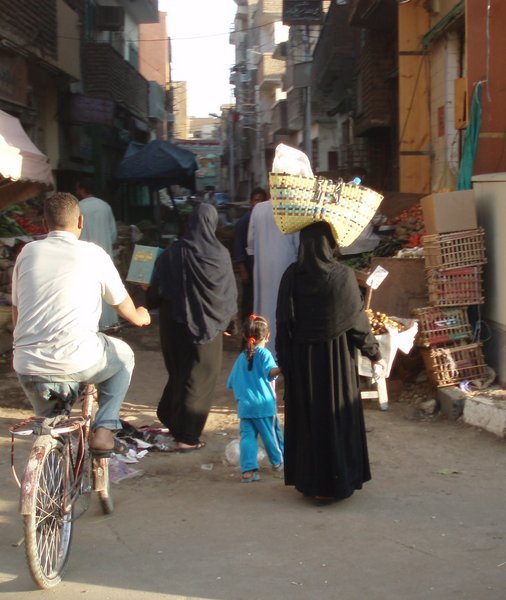 Typical Street Scene in Luxor
