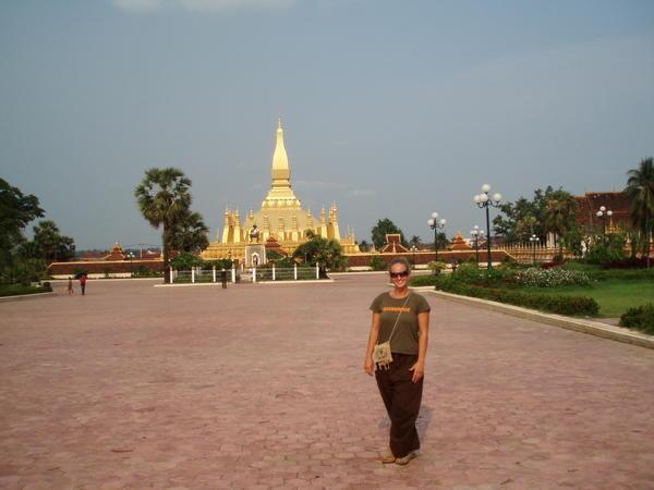 Me at the Golden Stupa