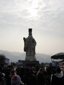 Statue near the Terra Cotta Soldiers