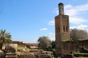 Ancient Mosque built beside runis