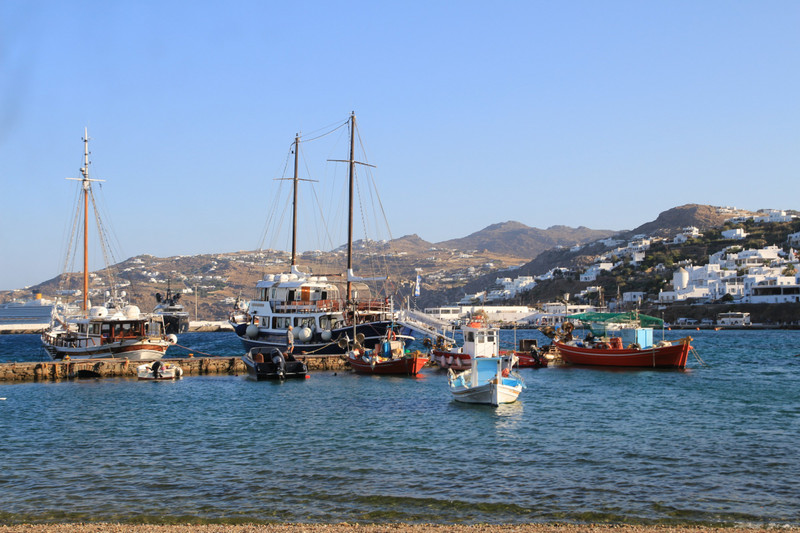 Mykonos harbour