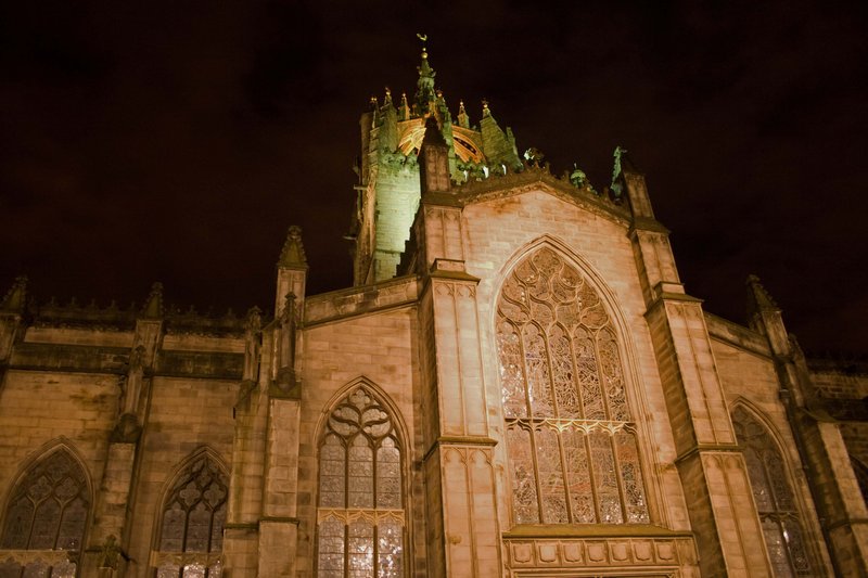 Edinburgh @ night