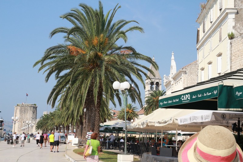 the promenade in Split