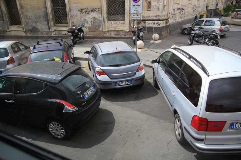 Italian style parking