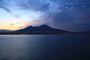 Sunrise over Vesuvius