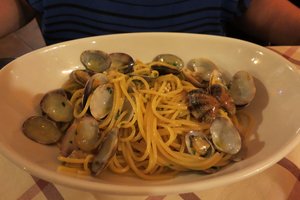 linguini with clams