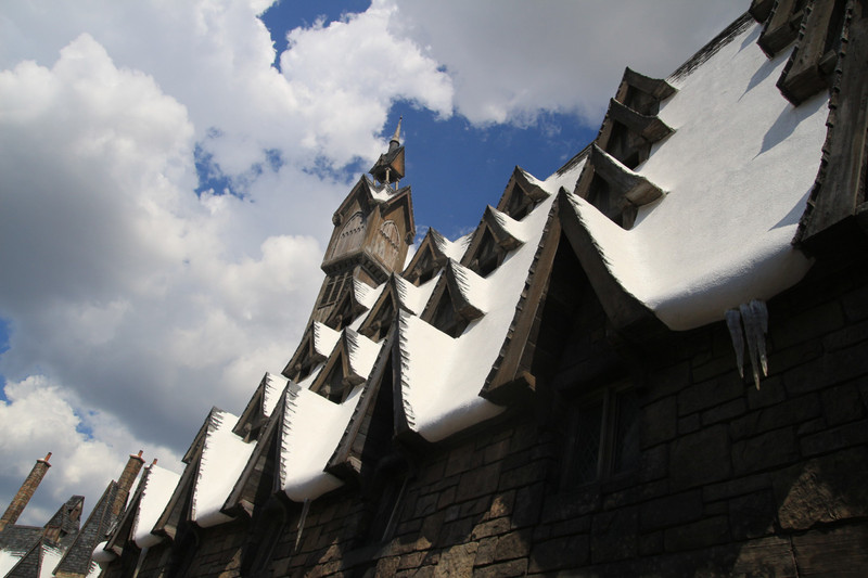 1st view of Hogsmeade
