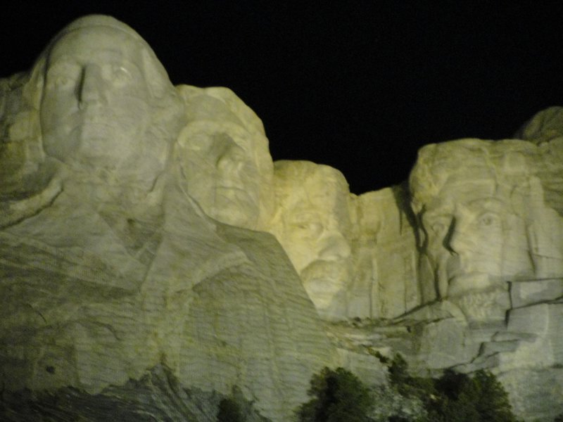 Rushmore at Night