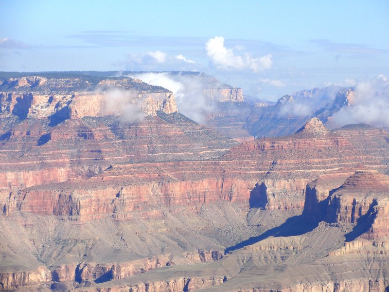 Clouds on Grand Canyon