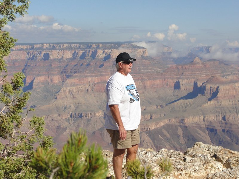 Ed at the Grand Canyon