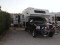 Camper with Bikes loaded