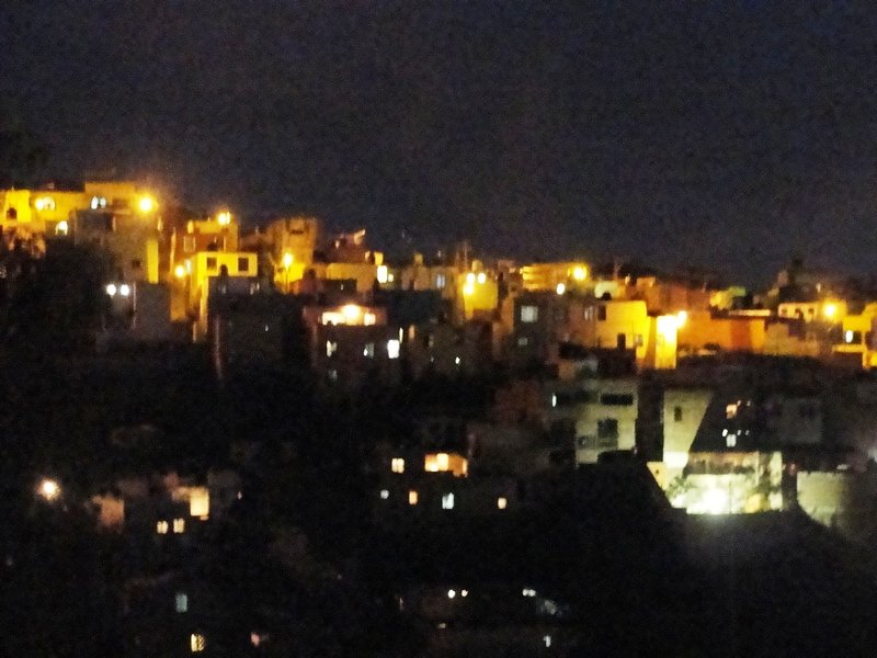 view at night