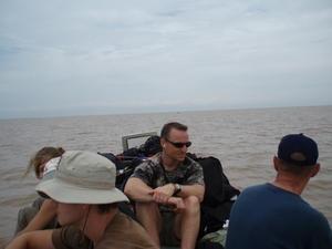 Boat trip in Cambodia